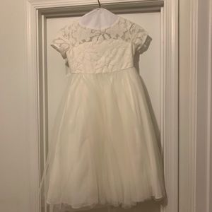 BHLDN Portia Flower Girl Dress Size 8